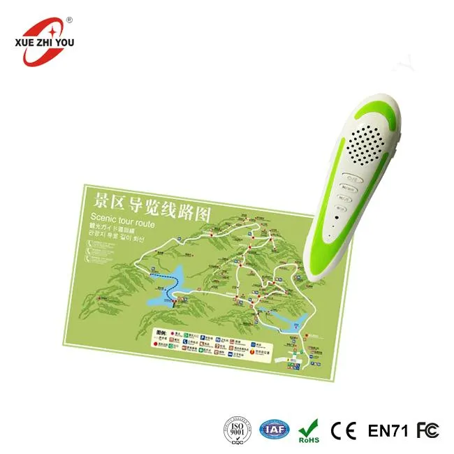 Tour Talking Pen Audio Map Guidebook