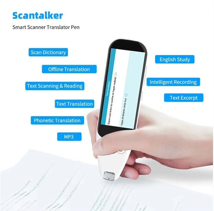 Nova olovka za prevođenje govornog skenera