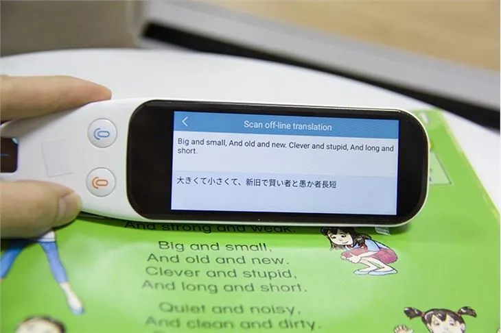 Scantalker-Reading Dictionary Translation Machinery Learning